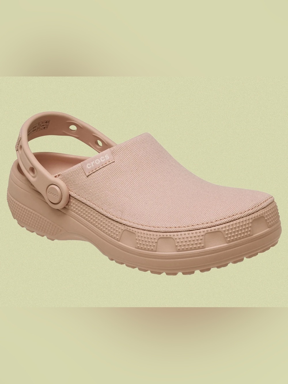 Crocs Unisex-Adult Classic Crafted Canvas & Suede Clogs 6W/4M